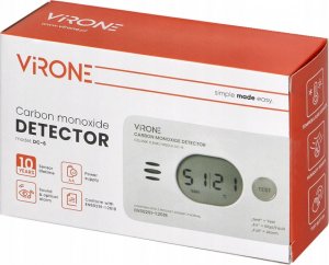 Orno ORNO CZUJNIK TLENKU WĘGLA 2xAA 7