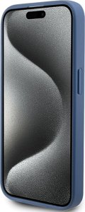 Guess GUHCP15LG4GLBL iPhone 15 Pro 6.1" niebieski/blue hardcase 4G Stripe Collection 5
