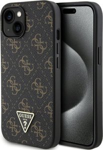 Guess Guess GUHCP15MPG4GPK iPhone 15 Plus / 14 Plus 6.7" czarny/black hardcase 4G Triangle Metal Logo 1