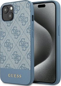 Guess Guess GUHCP15SG4GLBL iPhone 15 / 14 / 13 6.1" niebieski/blue hardcase 4G Stripe Collection 1