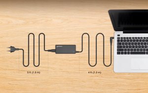 Zasilacz do laptopa Manhattan 60 W, Wiele wtyczek, 4 A, 20 V (180962) 8
