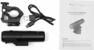 Montis Lampka rowerowa przód z funkcją latarki ręcznej Montis MT111 2