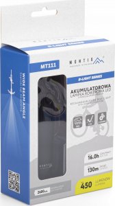 Montis Lampka rowerowa przód z funkcją latarki ręcznej Montis MT111 3