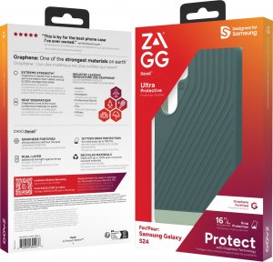 Zagg International ZAGG Cases Denali - obudowa ochronna do Samsung S24 (Deep Evergreen) 13