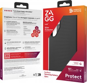 Zagg International ZAGG Cases Luxe - obudowa ochronna do Samsung S24+ (Black) 6