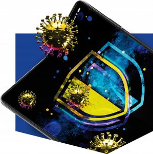 3MK 3MK SilverProtect+ Motorola Razr 40 Ultra / Razr+ 2023 Folded Edition Folia Antymikrobowa montowana na mokro 2