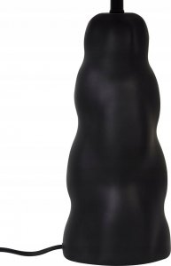Lampa stołowa Beliani Lampa stołowa ceramiczna czarna VILAR 12