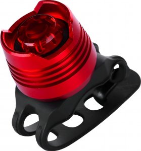 Alogy Lampka rowerowa tylna na tył roweru oświetlenie LED światełko światło tylnie czerwona aluminiowa wodoodporna IPX4 50lm Alogy 5