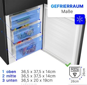 Lodówka Bomann KG 7353 ix-Look black 5