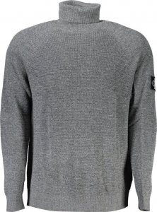 Calvin Klein SZARY SWETER MĘSKI CALVIN KLEIN L 1