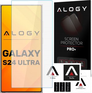 Alogy Szkło hartowane do Samsung Galaxy S24 Ultra ochronne szkiełko na ekran 9H Alogy Pro+ 1