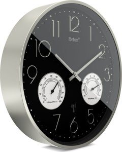 Radiobudzik Mebus Mebus 12988 radio wall clock with Thermo-Hygrometer 2