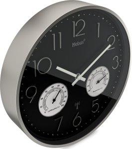 Radiobudzik Mebus Mebus 12988 radio wall clock with Thermo-Hygrometer 3