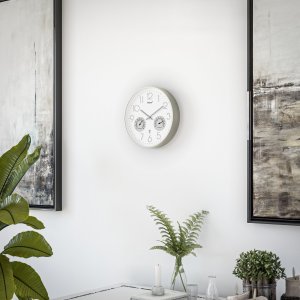 Radiobudzik Mebus Mebus 12989 radio wall clock with Thermo-Hygrometer 3