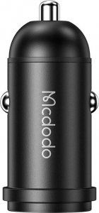 Ładowarka Mcdodo Ładowarka samochodowa CC-7493 z wyświetlaczem, USB-C, 5A, 65W + kabel USB-C 1m 100W (czarny) 3