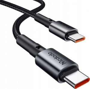 Ładowarka Mcdodo Ładowarka samochodowa CC-7493 z wyświetlaczem, USB-C, 5A, 65W + kabel USB-C 1m 100W (czarny) 4