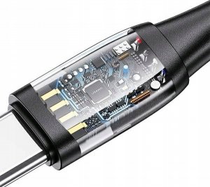 Kabel USB Usams USB-A - 2x USB-C + Lightning + microUSB 2 m Czarny (USA1079) 4