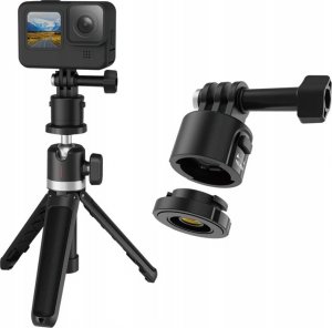 Telesin Głowica Szybkozłączka Na Magnes Do Gopro Hero 12 11 10 9 8 7 6 5 4 3+ 3 Max / Cqm-001 2