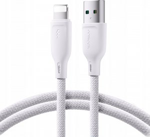 Kabel USB Joyroom USB-A - Lightning 1 m Biały (JYR790) 1