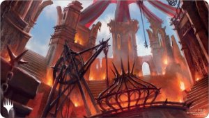 Ultra-Pro Ultra Pro: Magic the Gathering - Ravnica Remastered - Playmat - Cult of Rakdos 1