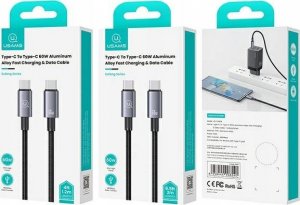 Kabel USB Usams USB-C - USB-C 1.2 m Czarny (USA1058) 4