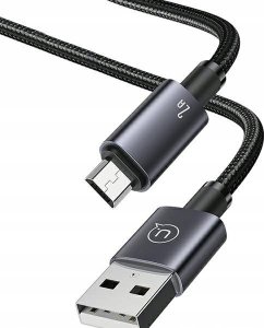 Kabel USB Usams USB-A - microUSB 1.2 m Czarny (USA1050) 2