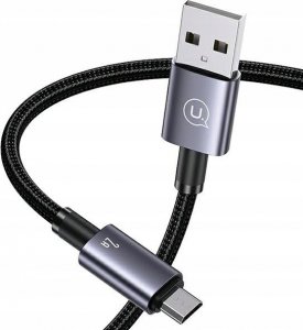 Kabel USB Usams USB-A - microUSB 1.2 m Czarny (USA1050) 3