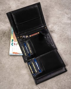 Peterson Zestaw Prezentowy: Pionowy, Skórzany Portfel Męski I Brelok 13