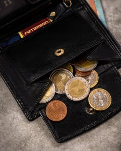 Peterson Zestaw Prezentowy: Pionowy, Skórzany Portfel Męski I Brelok 22