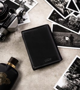 Peterson Zestaw Prezentowy: Pionowy, Skórzany Portfel Męski I Brelok 4