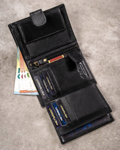 Peterson Zestaw Prezentowy: Pionowy, Skórzany Portfel Męski I Brelok 6