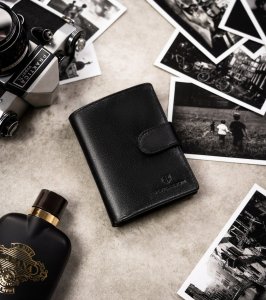 Peterson Zestaw Prezentowy: Pionowy, Skórzany Portfel Męski I Brelok 2