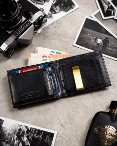 Peterson Zestaw Prezentowy: Skórzany Portfel Męski, Etui I Brelok 5