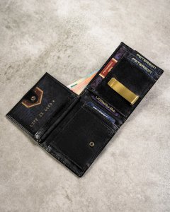 Peterson Zestaw Prezentowy: Skórzany Portfel Męski, Etui I Brelok 7