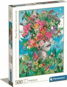 Clementoni CLE puzzle 500 HQ Head in the jungle 35526 1