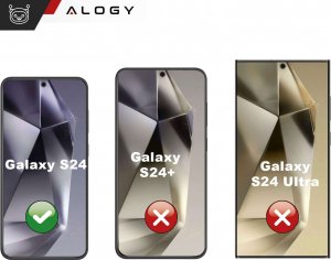 Alogy Etui do Samsung Galaxy S24 obudowa Mag Safe Case pokrowiec plecki na telefon MagMat matowe czarne 9