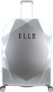 TRITON Walizka duża ELLE Diamond srebrna 1