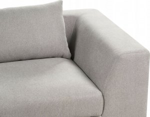 Beliani Sofa 3-osobowa jasnoszara LERMON 7