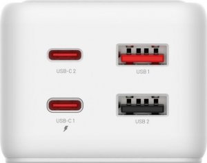 Ładowarka Fixed Listwa ładująca GaN III - 2xUSB-C/2xUSB, 1,5m, PD 65W, biała 3