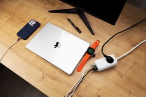 Ładowarka Fixed Listwa ładująca GaN III - 2xUSB-C/2xUSB, 3m, PD 65W, biała 10