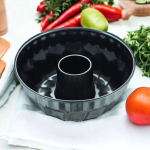 Berretti Torta forma z tuleją Czarna Non-Stick 25,5 cm 3