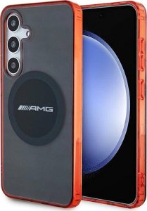 Mercedes Etui AMG AMHMS24S23HBCK Samsung Galaxy S24 hardcase Transparent Bicolor MagSafe czarny/black 13