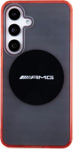 Mercedes Etui AMG AMHMS24S23HBCK Samsung Galaxy S24 hardcase Transparent Bicolor MagSafe czarny/black 3