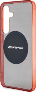 Mercedes Etui AMG AMHMS24S23HBCK Samsung Galaxy S24 hardcase Transparent Bicolor MagSafe czarny/black 6