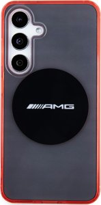 Mercedes Etui AMG AMHMS24S23HBCK Samsung Galaxy S24 hardcase Transparent Bicolor MagSafe czarny/black 9