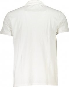Cavalli Class BIAŁA MĘSKA KOSZULKA POLO Z KRÓTKIM RĘKAWEM KLASY CAVALLI L 2