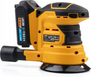 Szlifierka JCB SZLIFIERKA MIMOŚRODOWA 18V 125mm 1x2,0Ah TORBA 8