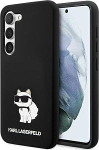 Karl Lagerfeld Etui Karl Lagerfeld KLHCS24MSNCHBCK Samsung Galaxy S24+ Plus hardcase Silicone Choupette czarny/black 1