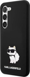Karl Lagerfeld Etui Karl Lagerfeld KLHCS24MSNCHBCK Samsung Galaxy S24+ Plus hardcase Silicone Choupette czarny/black 14