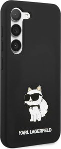 Karl Lagerfeld Etui Karl Lagerfeld KLHCS24MSNCHBCK Samsung Galaxy S24+ Plus hardcase Silicone Choupette czarny/black 16